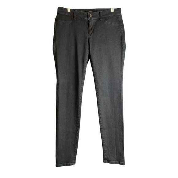 Ann Taylor Jeans Size 8 dark wash - Picture 5 of 5